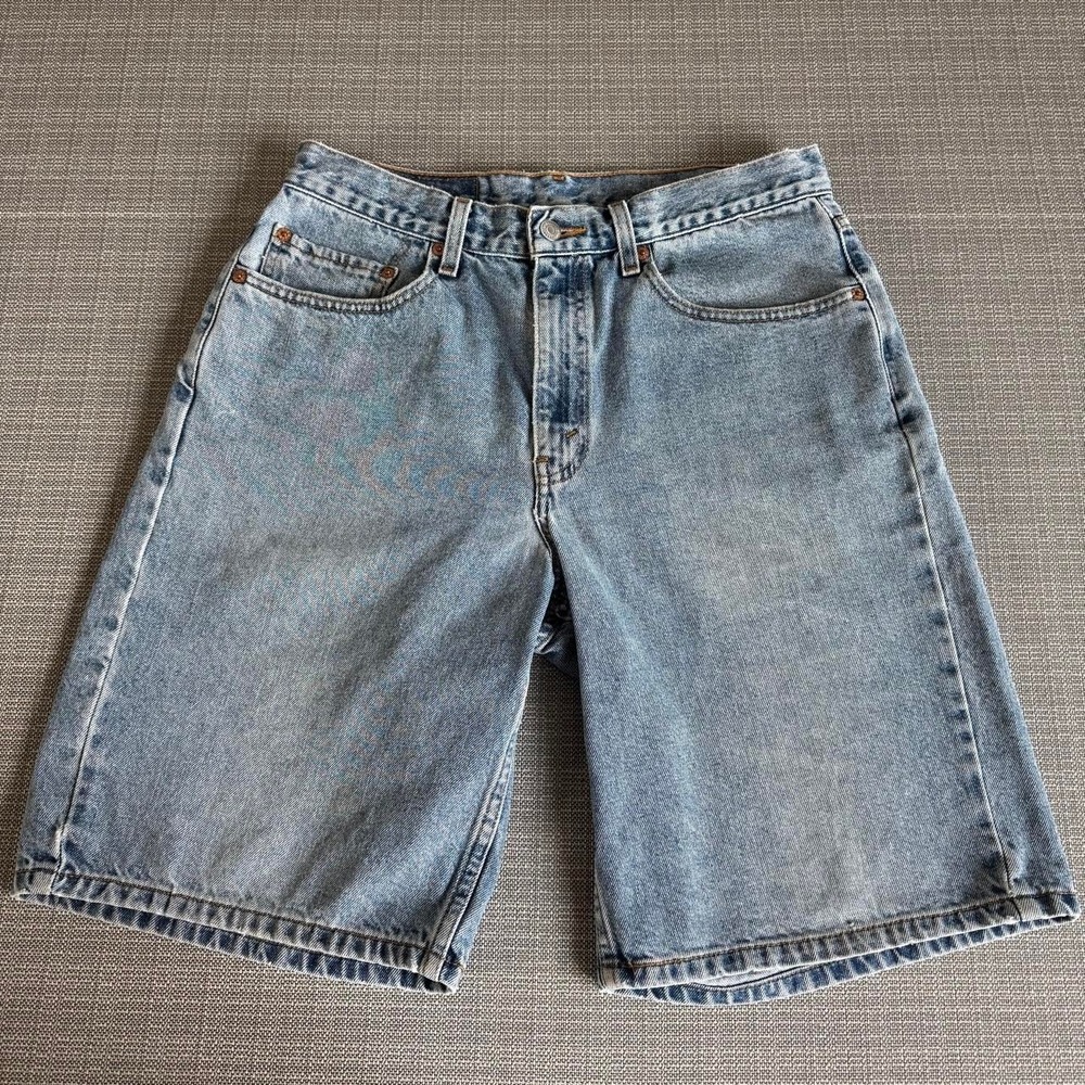 Levi's vintage 550 Relaxed Fit 10/98 Denim Shorts Mens Size 33
